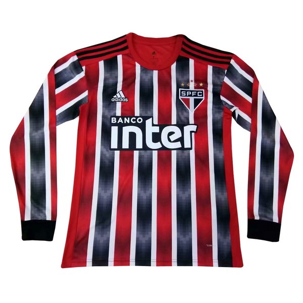 Maillot Football São Paulo Exterieur ML 2019-20 Rouge